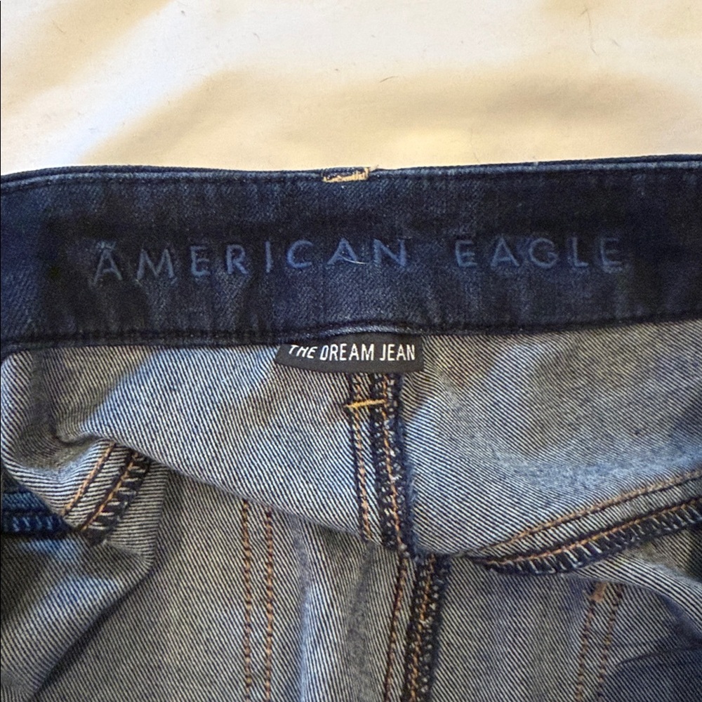 American Eagle Outfitters Navy Curvy High Rise Jegging size 10L - Picture 4 of 5